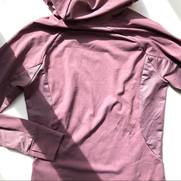 Fabletics Alecia Pullover Hoodie Top Long Sleeve Rose Pink - Picture 5 of 9